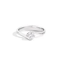 Anello Recarlo Donna Anniversary in Oro bianco Diamante 0.51 Ct R01SO195/051-15 - R01SO195/051-15